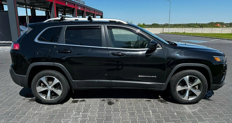 Jeep Cherokee cena 112900 przebieg: 77271, rok produkcji 2019 z Bobowa małe 67